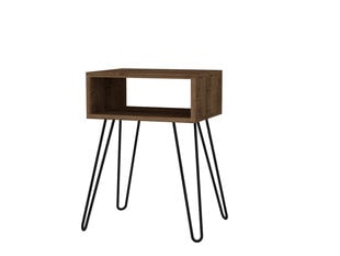 Кофейный столик Kalune Design 756, темно-коричневый цена и информация | Журнальные столики | pigu.lt