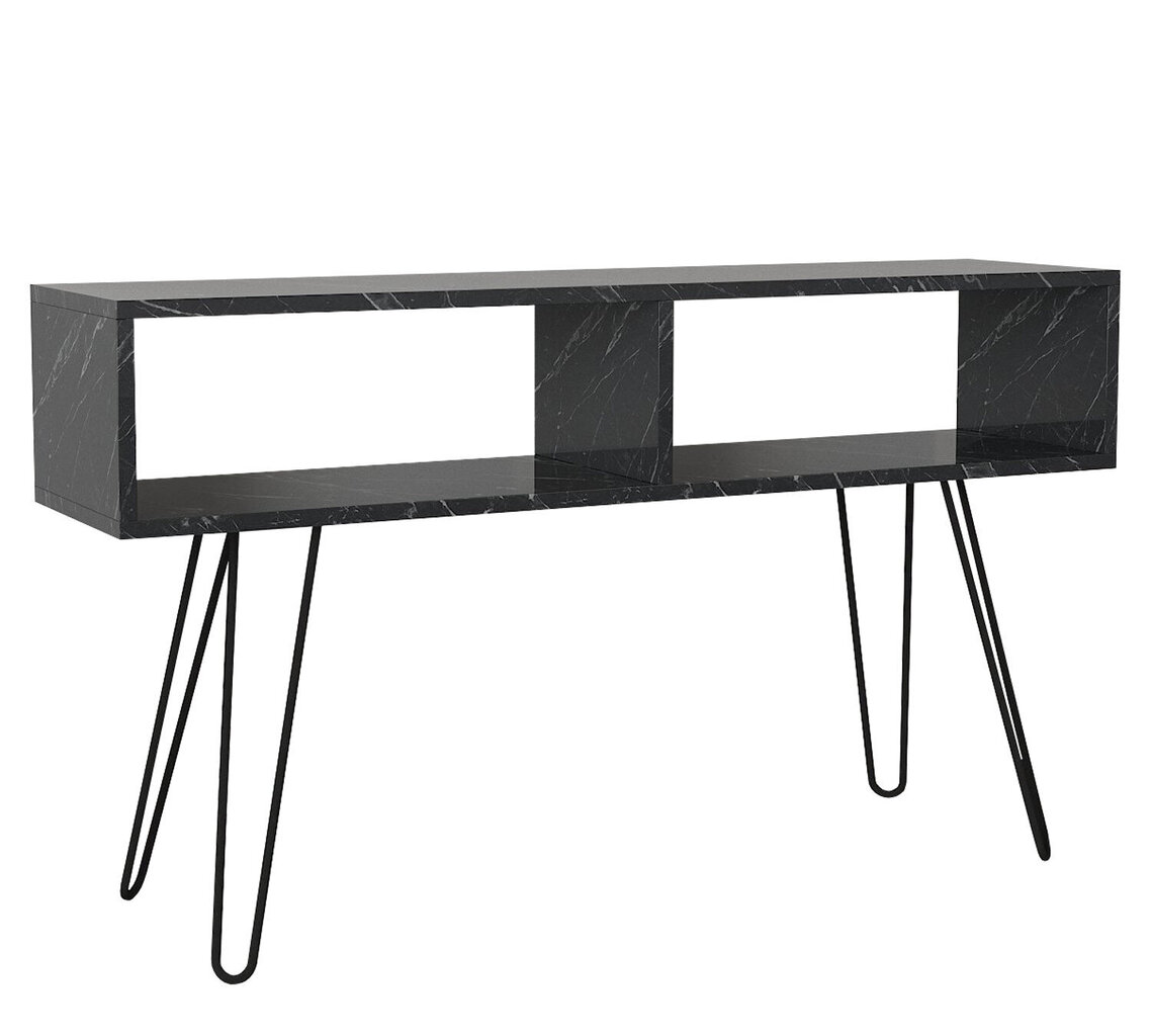 TV staliukas Kalune Design 756(III), 120 cm, juodas цена и информация | TV staliukai | pigu.lt