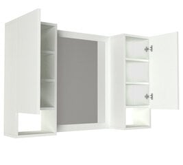 Шкафчик для ванной комнаты Kalune Design 756(VI), белый цена и информация | Шкафчики для ванной | pigu.lt