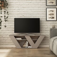 ТВ столик Kalune Design 776, 110, бежевый цена и информация | Тумбы под телевизор | pigu.lt