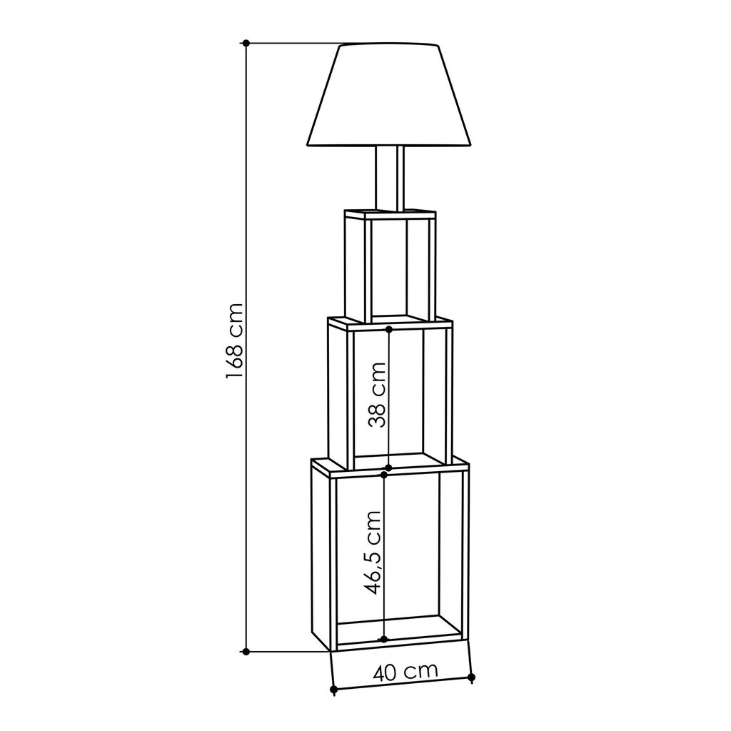 Toršeras Kalune Design 776, pilkas/smėlio spalvos цена и информация | Toršerai | pigu.lt