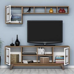 Комплект мебели для гостиной Kalune Design 845(LIII), коричневый/белый цена и информация | Секции | pigu.lt