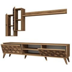 Комплект мебели для гостиной Kalune Design 845(XXXVIII), коричневый цена и информация | Секции | pigu.lt