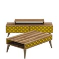 Комплект мебели для гостиной Kalune Design 845(XXII), коричневый