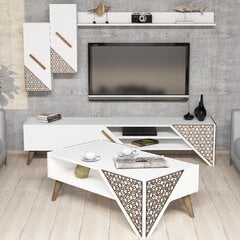 Комплект мебели для гостиной Kalune Design 845(XXVI), белый цена и информация | Секции | pigu.lt