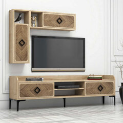 Комплект мебели для гостиной Kalune Design 845(I), коричневый цена и информация | Секции | pigu.lt