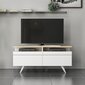 TV staliukas Kalune Design 382 120 cm, baltas цена и информация | TV staliukai | pigu.lt