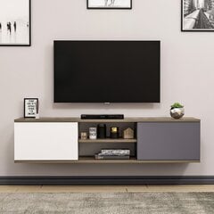 TV staliukas Kalune Design 382(II), 160 cm, pilkas/baltas kaina ir informacija | TV staliukai | pigu.lt