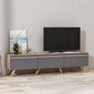 TV staliukas Kalune Design 382, 180 cm, pilkas kaina ir informacija | TV staliukai | pigu.lt