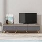 TV staliukas Kalune Design 382, 180 cm, pilkas цена и информация | TV staliukai | pigu.lt