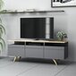 TV staliukas Kalune Design 382 150 cm, pilkas цена и информация | TV staliukai | pigu.lt