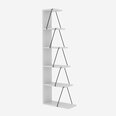 Напольный стеллаж Kalune Design Bookshelf 854, белый/черный