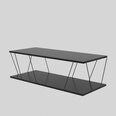 Кофейный столик Kalune Design 854, черный/темно-серый