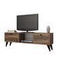 TV staliukas Kalune Design 389, 139 cm, ruda kaina ir informacija | TV staliukai | pigu.lt