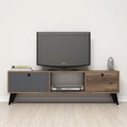 TV staliukas Kalune Design 389, 138 cm, rudas/pilkas