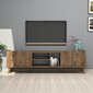 TV staliukas Kalune Design 389, 180 cm, rudas kaina ir informacija | TV staliukai | pigu.lt