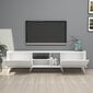 TV staliukas Kalune Design 389, 180 cm, balta цена и информация | TV staliukai | pigu.lt