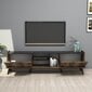TV staliukas Kalune Design 389, 180 cm, rudas/juodas цена и информация | TV staliukai | pigu.lt