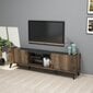 TV staliukas Kalune Design 389, 180 cm, rudas/juodas kaina ir informacija | TV staliukai | pigu.lt