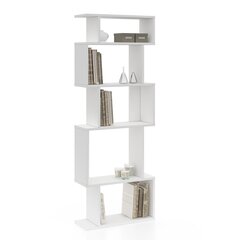 Напольный стеллаж Kalune Design Bookshelf 598, 60 см, белый цена и информация | Полки | pigu.lt