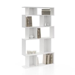 Напольный стеллаж Kalune Design Bookshelf 598, 90 см, белый цена и информация | Полки | pigu.lt