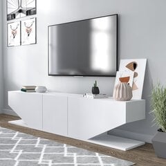 ТВ столик Kalune Design 598(I), 180 см, белый цена и информация | Тумбы под телевизор | pigu.lt