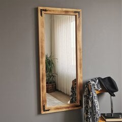 Зеркало Kalune Design 2127, коричневое цена и информация | Зеркала | pigu.lt