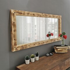 Зеркало Kalune Design 2132, коричневое цена и информация | Зеркала | pigu.lt