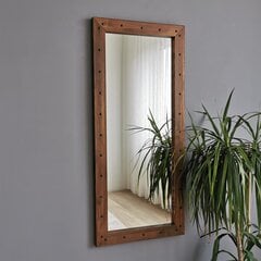 Зеркало Kalune Design 2129, коричневое цена и информация | Зеркала | pigu.lt