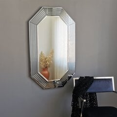 Зеркало Kalune Design 2180, серебристое цена и информация | Зеркала | pigu.lt