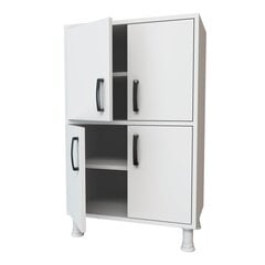 Шкафчик Kalune Design 893, 62,6 см, белый цена и информация | Шкафчики в гостиную | pigu.lt