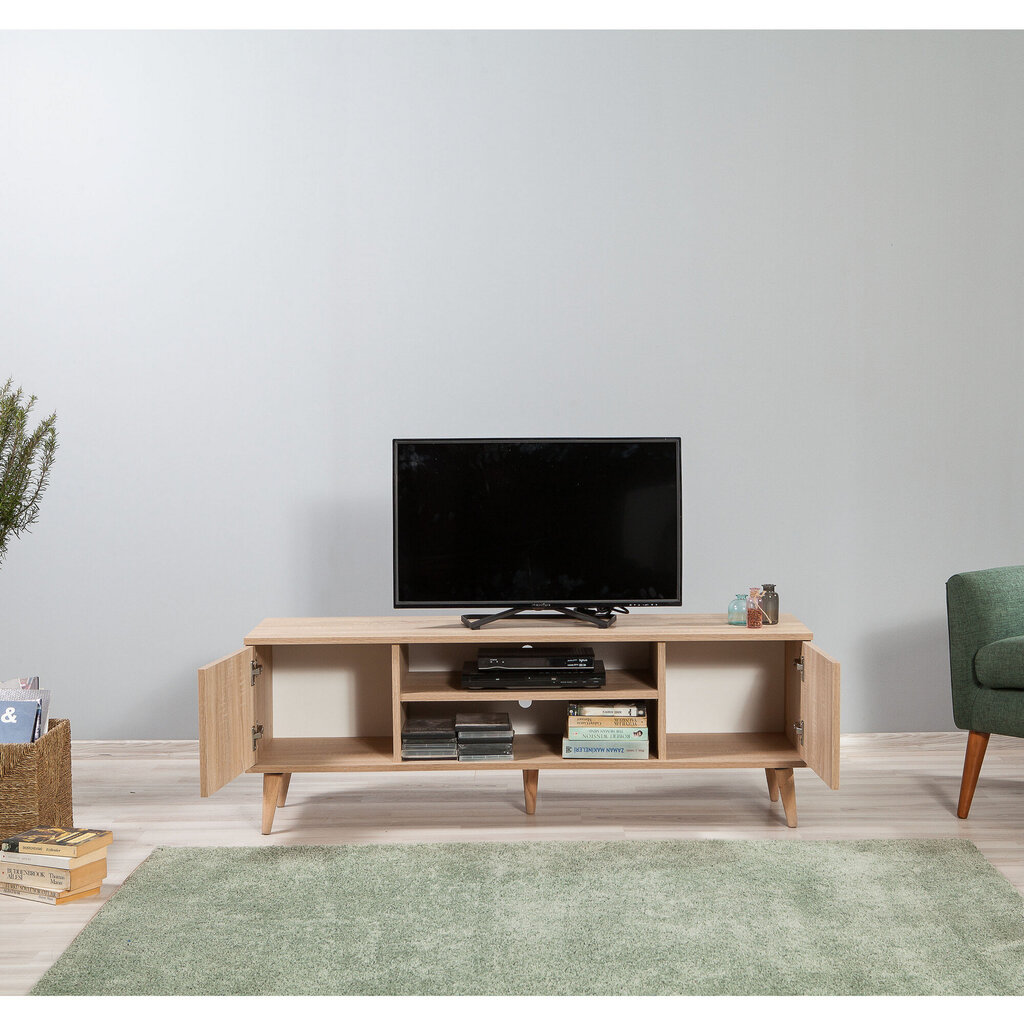 TV staliukas Kalune Design 863(I), įvairių spalvų/ąžuolo spalvos kaina ir informacija | TV staliukai | pigu.lt