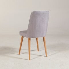 Обеденный стул Kalune Design 869, светло-серый цена и информация | Стулья для кухни и столовой | pigu.lt