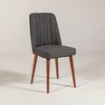 Valgomojo kėdė Kalune Design 869, ruda/pilka