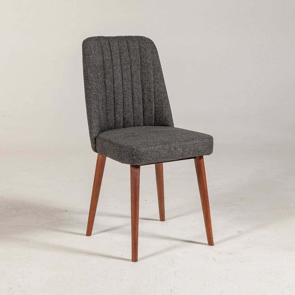 Valgomojo kėdė Kalune Design 869, ruda/pilka kaina ir informacija | Virtuvės ir valgomojo kėdės | pigu.lt