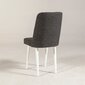Valgomojo kėdė Kalune Design 869, balta/pilka kaina ir informacija | Virtuvės ir valgomojo kėdės | pigu.lt