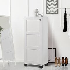 Шкафчик для обуви Kalune Design 869(VII), белый цена и информация | Полки для обуви, банкетки | pigu.lt