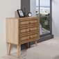 Komoda Kalune Design Dresser 3404, ąžuolo spalvos цена и информация | Komodos | pigu.lt