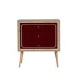 Komoda Kalune Design Dresser 3437, ąžuolo spalvos/raudona