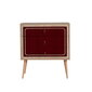Komoda Kalune Design Dresser 3437, ąžuolo spalvos/raudona kaina ir informacija | Komodos | pigu.lt