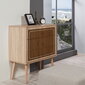 Komoda Kalune Design Dresser 3438, ąžuolo spalvos/ruda цена и информация | Komodos | pigu.lt