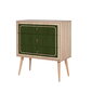 Komoda Kalune Design Dresser 3439, ąžuolo spalvos/žalia цена и информация | Komodos | pigu.lt