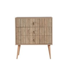 Komoda Kalune Design Dresser 3407, ąžuolo spalvos kaina ir informacija | Komodos | pigu.lt