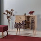 Komoda Kalune Design Dresser 3443, ąžuolo spalvos/violetinė цена и информация | Komodos | pigu.lt
