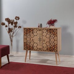 Комод Kalune Design Dresser 3447, цвета дуба/желтый цена и информация | Комоды | pigu.lt