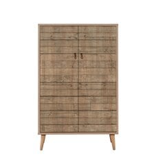 Шкафчик Kalune Design 863 (II), цвета дуба/светло-коричневый цена и информация | Шкафчики в гостиную | pigu.lt