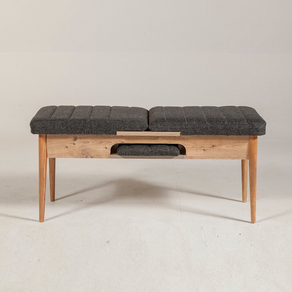 Suolas Kalune Design 869(I), pilkas/smėlio spalvos kaina ir informacija | Virtuvės ir valgomojo kėdės | pigu.lt
