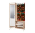 Комплект мебели для прихожей Kalune Design 863(II), разноцветный/дуб