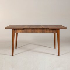Išskleidžiamas stalas Kalune Design 869, rudas kaina ir informacija | Virtuvės ir valgomojo stalai, staliukai | pigu.lt