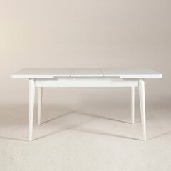 Раскладной стол Kalune Design 869, белый цена и информация | Кухонные и обеденные столы | pigu.lt